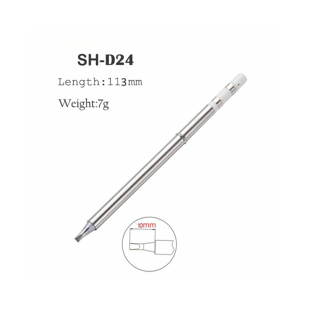 (Sh-D24) Replacement Solder Iron Tip Sh-B2 Sh-Bc2 Sh-C4 Sh-D24 Sh-I Sh-K Sh-Ku Sh-C1 Sh-Bc1 Sh-Ils Sh-J02 For Sh72 65W Electric Solder Iron 9495687802329