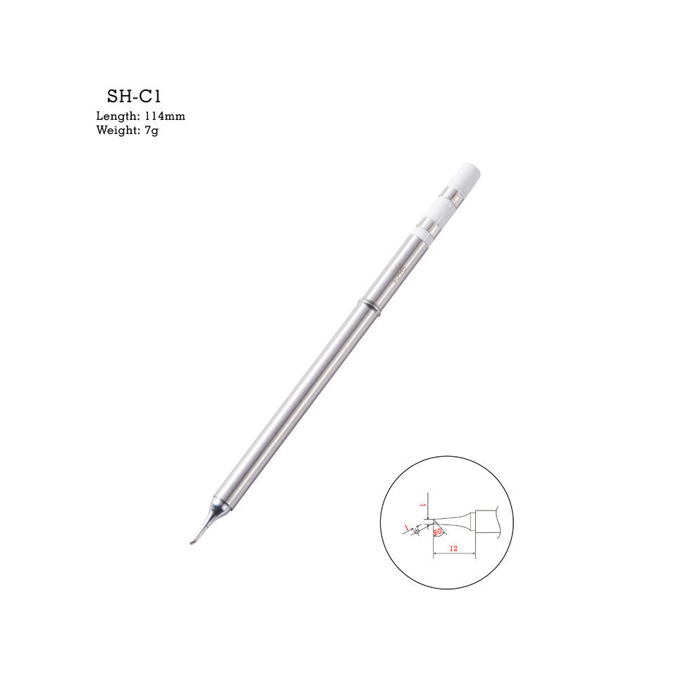 (Sh-C1) Replacement Solder Iron Tip Sh-B2 Sh-Bc2 Sh-C4 Sh-D24 Sh-I Sh-K Sh-Ku Sh-C1 Sh-Bc1 Sh-Ils Sh-J02 For Sh72 65W Electric Solder Iron 9495687802367
