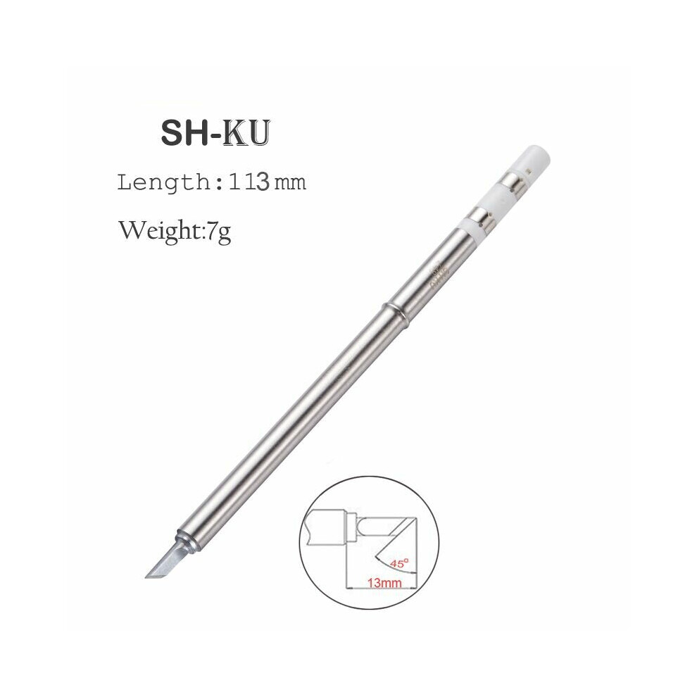 (Sh-Ku) Replacement Solder Iron Tip Sh-B2 Sh-Bc2 Sh-C4 Sh-D24 Sh-I Sh-K Sh-Ku Sh-C1 Sh-Bc1 Sh-Ils Sh-J02 For Sh72 65W Electric Solder Iron 9495687802350
