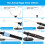 3-in-1 Foam Cutter Cutter with Indicator Light Electric Cutting Machine Pen Tools Kit 10