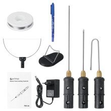 (EU Plug) Electric Foam Cutter 3 in 1 Foam Cutter Electric Cutting Machine Pen Tools Kit 18W Styrofoam Cutting Pen with Electronic Voltage Transformer Adaptor