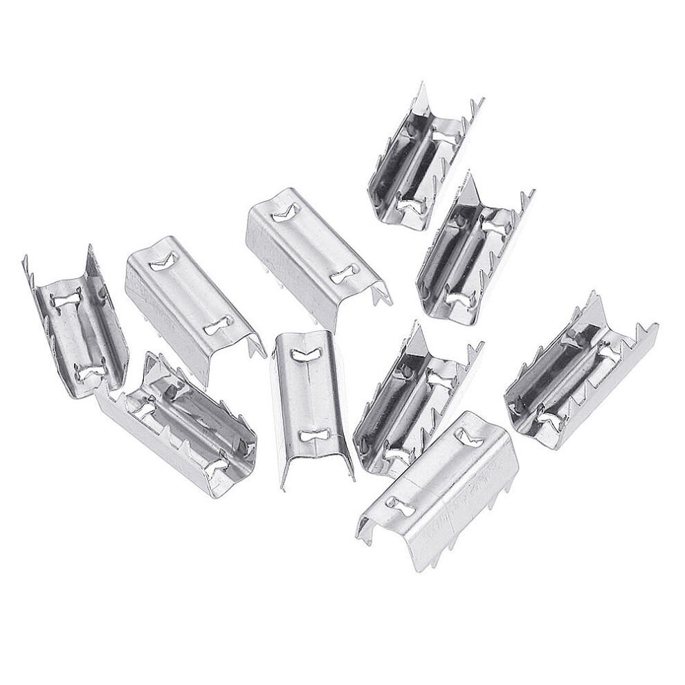 10pcs Synchronous Belt Clip Stainless Steel Sawtooth for 6mm Width Timing Belt-image-OPC-PFKBQHF-NEW