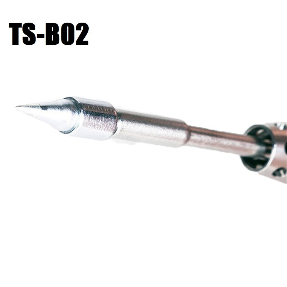 (TS-B02) MINI Original Replacement Solder Tip Soldering Iron Tips for TS80 TS80P Digital LCD Soldering Iron