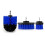 (Blue) 23pcs Cleaning Drill Brush Cleaner Combo Tool Kit Electric Drill Power Scrubber 5