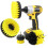 (Blue) 23pcs Cleaning Drill Brush Cleaner Combo Tool Kit Electric Drill Power Scrubber 9