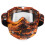 (Gold) Detachable Modular Mask Shield Goggles Full Face Protect For Motorcycle Helmet 11