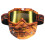 (Gold) Detachable Modular Mask Shield Goggles Full Face Protect For Motorcycle Helmet 12