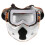 (Clear) Detachable Modular Mask Shield Goggles Full Face Protect For Motorcycle Helmet 5