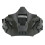 (Grey) Anti-shock Tactical Half Mask Suitable For AF Helmet Riding 15