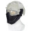 (Tan) Anti-shock Tactical Half Mask Suitable For AF Helmet Riding 5