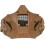 (Tan) Anti-shock Tactical Half Mask Suitable For AF Helmet Riding 14