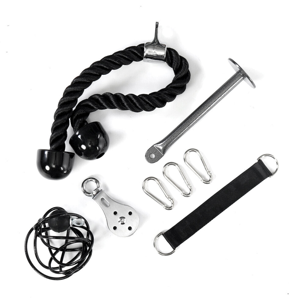 (1) Sport Pulley Hanging Training Strap Stretching Straps Multi Workout Cable Home Gym Fitness Equipment