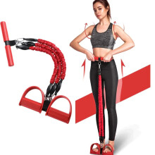 120cm Yoga Pull Rope Tube Pilates Resistance Band Made Of Environmentally Friendly Foam + High Elastic Latex Tube Sport Fitness Gym Rally Waist Tool
