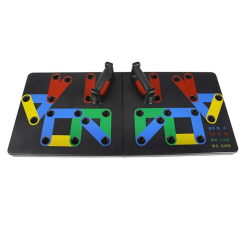14 In 1 Multi Function Folding Push Up Board Home Gym Muscle Training Fitness Exercise Tools 1