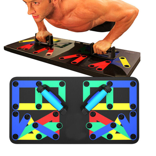 14 In 1 Multi Function Folding Push Up Board Home Gym Muscle Training Fitness Exercise Tools 2