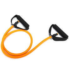 (Orange) 1Pc 10/15/20/25/30/35/40lbs Resistance Bands Fitness Muscle Training Exercise Bands