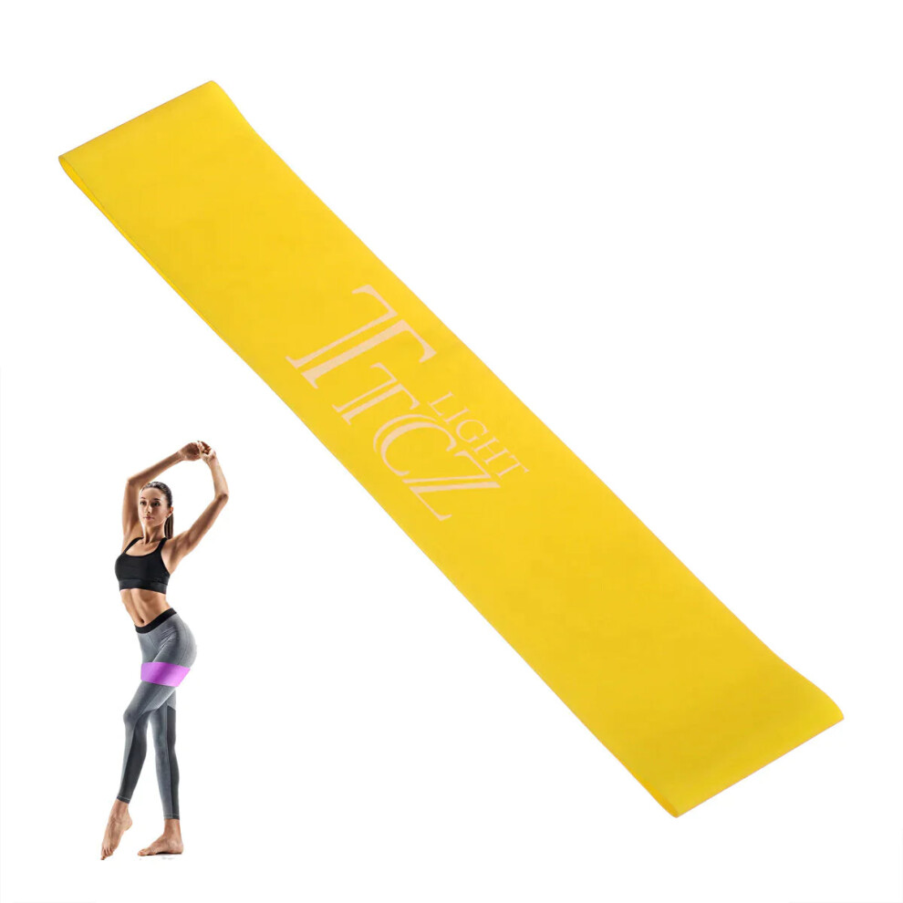 500x50x0.45mm 12lb Resistance Bands Natural Latex Exercise Bands Pilates Flexbands Home Fitness