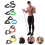 (Red) 25Ib Resistance Bands Home Multi-Function Leg Arm Expansion Strength Training Elastic Yoga Band 3