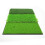 64*41CM 3-in-1 Golf Hitting Mat Multi-Function Tri-Turf Golf Practice Training for Chipping Practice Indoor/Outdoor Golf Training Tools 9
