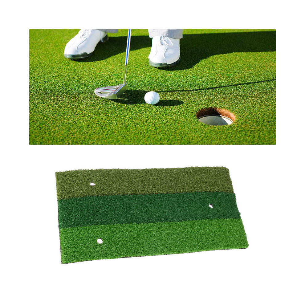 60x30cm Golf Mat Rubber Outdoor Indoor Eco-friendly Green Golf Hitting Mat Practice Equipment