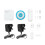 Wireless GSM Burglar Intruder Sensor Security Fire Alarm System 10pcs/set PN602 2