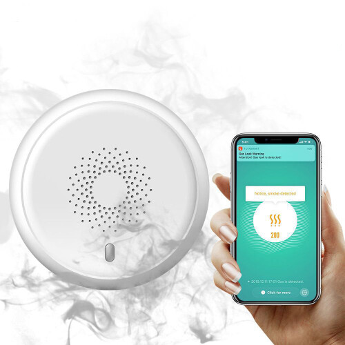 Smart Smoke Detector Antenna Wireless Smart Linked Smoke Detector 1