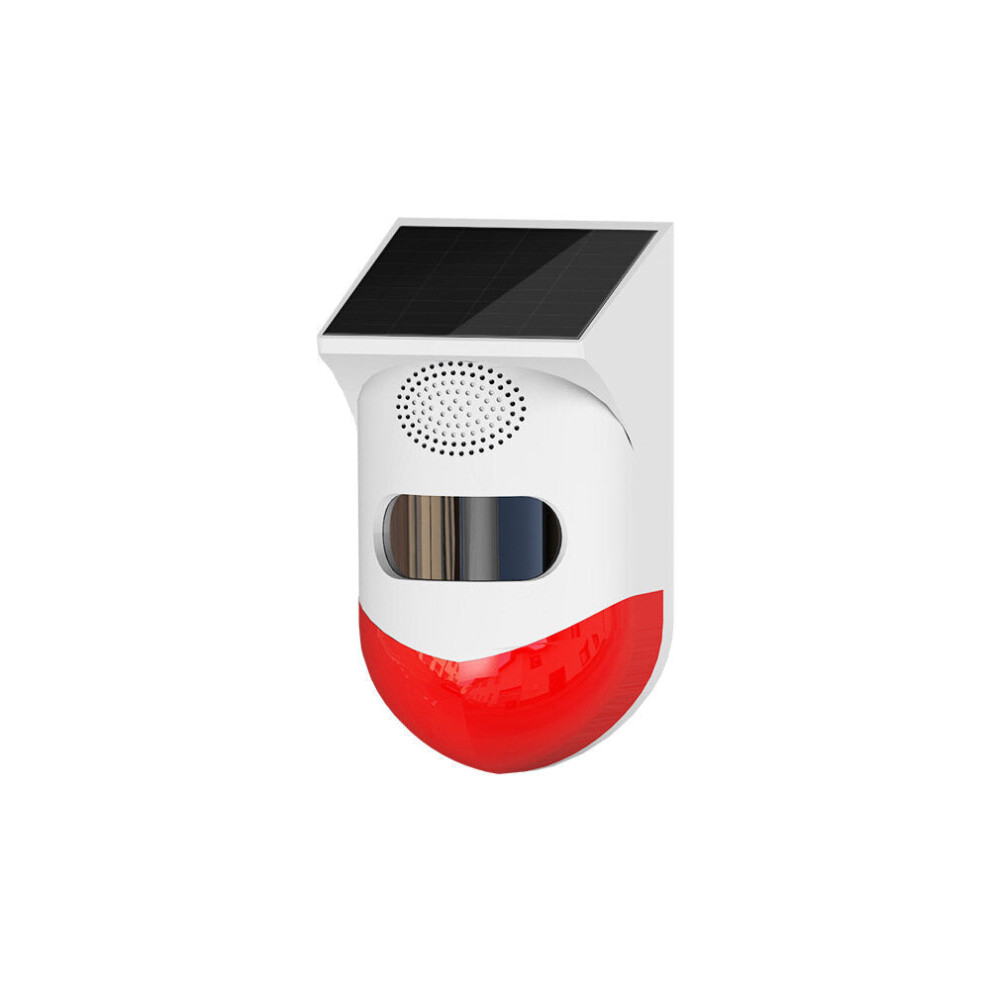 Smart WiFi Outdoor Solar Remote APP Infrared Alarm For Smart Home