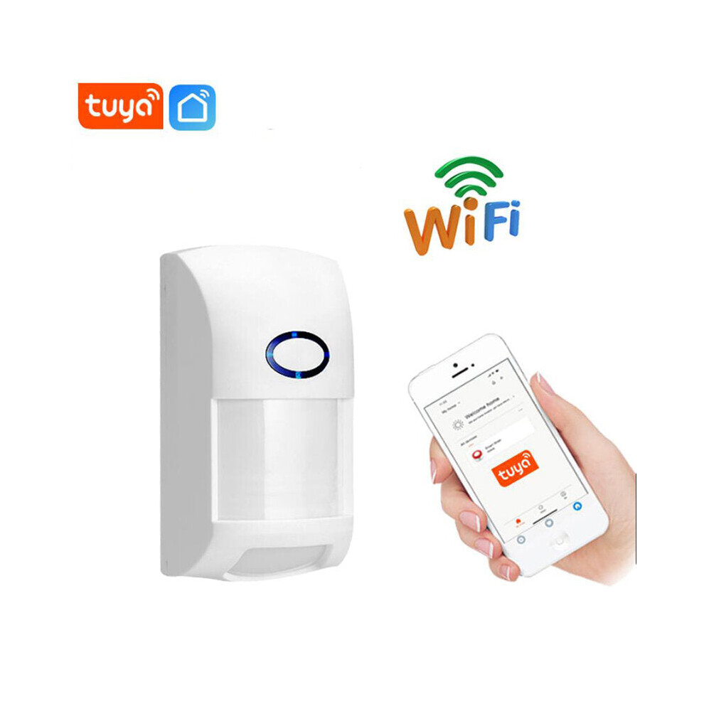 Smart Life APP WiFi Infrared Human Body Alarm Work with Google Alexa