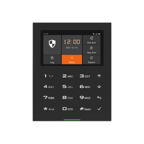 (AU Plugsmart panel) WIFI GSM Smart Wireless Home Security Alarm Burglar System Support IOS and Android APP Remote Control 4G 2