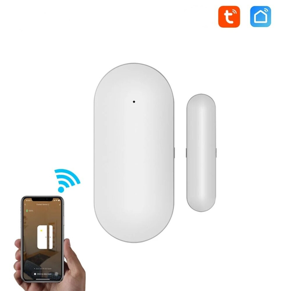 Smart Home Wifi Door Sensor App Notification Window Detector Security Protection Alert Security Alarm 6112211887272