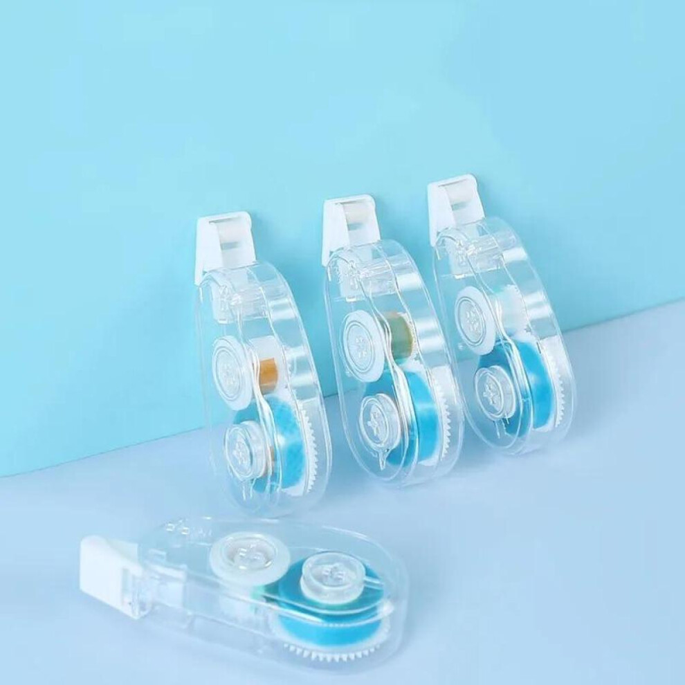 (4pcs) 4Pcs/set Double-Sided Adhesive Dots Glue Tape DIY Handmade Roller Tape Stationery Scrapbooking Adhesive Tape