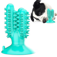 (Blue) Dog Chew Sticks For Puppy Teething, Hard Dog Toys For Aggressive Chewers, Rubber Dog Chew Toys