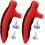 Golf spike key, removal tool, key kit (2 red spike keys) 1