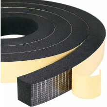 2024 Foam Gasket Strip 2 Rolls 25mm(w) X20mm(h) X4m(l) Sealing Strip Weatherproof Shockproof Anticollision Furniture Protection