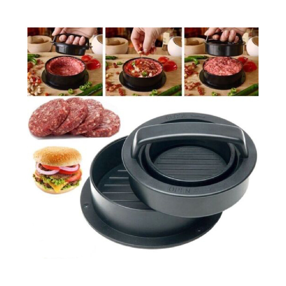 Press Burger 3 In 1 Beef Maker Hamburger Patty Cooking Molds Stuffed Burger