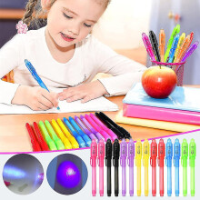 Kids Magic Invisible Ink Pen Spy Pen Magic Markers Toys