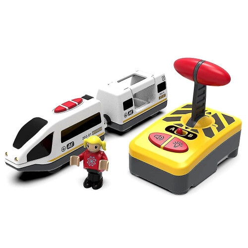 Train électrique télécommandé avec rail en bois Thomas Train Jouets Enfants Garçons Cadeaux