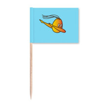 Body Dance Posture Hip Hop Toothpick Flags Marker Topper Party Decoration