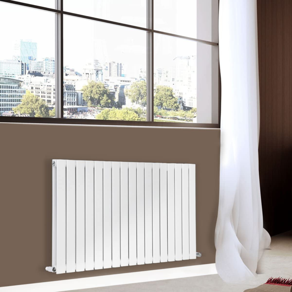 Nes Home 1158 X 600 Mm Double Flat Panel White Designer Radiator 6974445030912