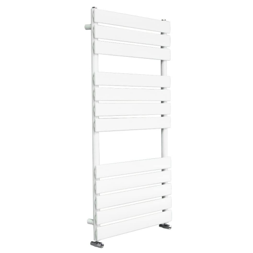 NES Home Nes Home 1200 X 600 mm White Flat Panel Towel Radiator 2