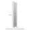 NES Home Traditional Radiator 1800 X 380 mm Vertical Double Column White 7