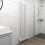 NES Home Traditional Radiator 1800 X 470 mm Vertical Double Column White 1