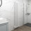 NES Home Traditional Radiator 1800 X 380 mm Vertical Double Column White 1