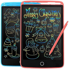 2 Pcs Lcd Kids Doodle Board, 8.5 Inch Electronic Writing Tablet with Lock Function, Erasable Doodle Drawing Pad for Kids Toys Birthday Gifts