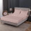 (Pink, King:152 X 200 CM.) Stripe Fitted Bed Sheets Hotel Quality Extra Deep 40 CM Fitted Sheet 2