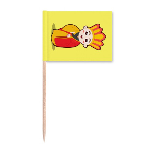 Shaveling Toothpick Flags Marker Topper Party Decoration
