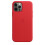(Red) Leather Phone Case For Iphone 12/12 Pro Leather Case With Magsafe 2