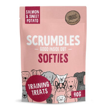 Scrumbles Dog Treats Softies Salmon Training Treats 90g