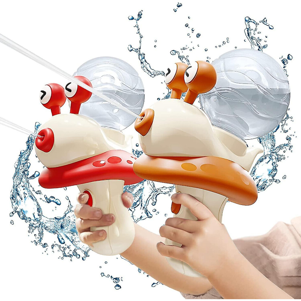 Electric Water Guns,unique Snail Shape Squirt Guns,automatic Squirt Guns Up To 32ft, Water Pistol Summer Toy for Outdoor Pool Water Fighting