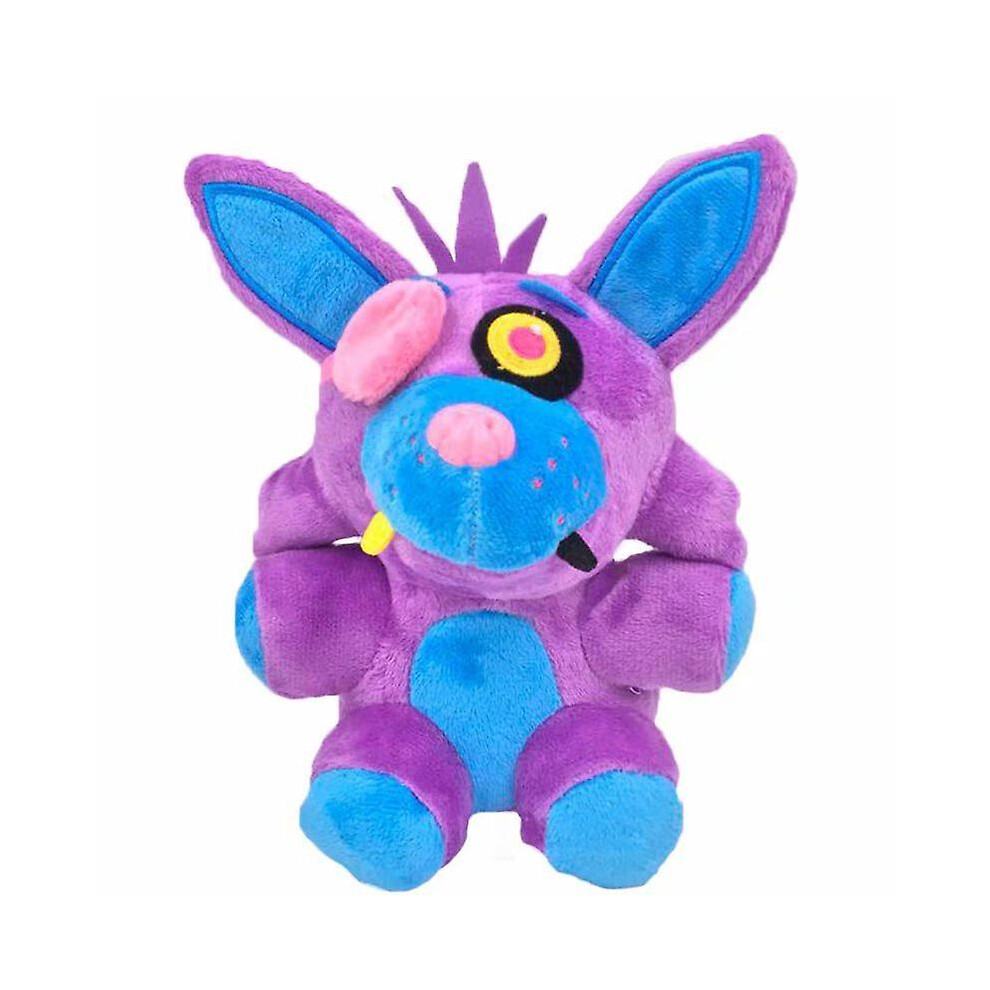 ( Fox) Five Nights Freddy's Plush: Springtrap, Bonnie, Marionette De Pelcia - Freddy Plush-Fnaf Animal De Pelcia - Fnaf Nightmare Plush Location Purple